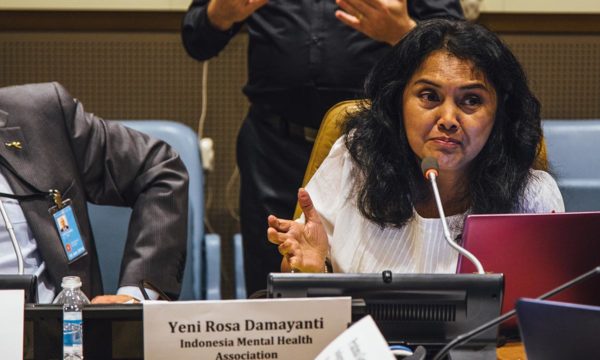 Yeni Damaynti at the UN